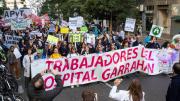 Cortes de tránsito en la Ciudad por la movilización de los trabajadores del Hospital Garrahan