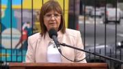 Patricia Bullrich aseguró que se mantienen “monitoreos permanentes” en temas vinculados al terrorismo