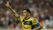 Riquelme se plantó: el único monto por el que Boca vendería a Merentiel ante el interés del Sevilla