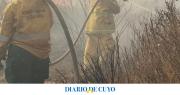Un incendio arrasó unas 80 hectáreas y amenazó viviendas en Rawson