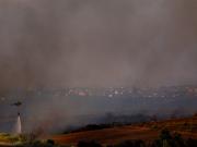España: Madrid quedó envuelta en una gigantesca nube de humo por un incendio forestal