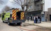 Un departamento se prendió fuego en La Loma