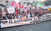Gremios y la izquierda se sumaron a la marcha en defensa del Garrahan