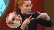 Agustina Kämpfer sorprendió a Mario Pergolini con la extraña habilidad que tienen los dedos de sus pies