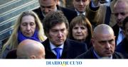Milei en el acto por AMIA: “No vamos a parar hasta que se haga justicia”