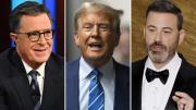 Donald Trump celebró el fin del programa de Stephen Colbert y apuntó contra Jimmy Kimmel: “Escuche que es el siguiente”