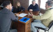 Bento visitó cooperativas en Tandil y presentó herramientas de fortalecimiento sectorial