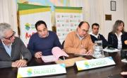 Saladillo avanza con el cerramiento del Polideportivo Municipal
