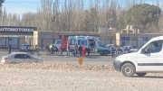Centenario: un peatón murió atropellado cuando intentaba cruzar la Ruta 7