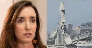 Victoria Villarruel condenó el bombardeo israelí a una iglesia en Gaza