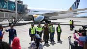 Venezuela repatrió a 252 migrantes detenidos en la megacárcel de El Salvador