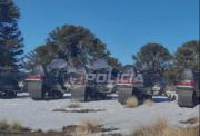 Atraparon a una empresa turística en Villa Pehuenia utilizando motos de nieve en una zona protegida