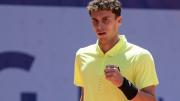 Tenis: Juan Manuel Cerúndolo logró un triunfazo en Gstaad