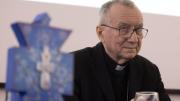 El número dos del Vaticano afirmó que en Gaza se vive una “situación insostenible”  