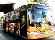 Buses PumaKatari hacen fila por 24 horas para cargar diésel y operan al 50%