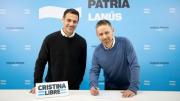 El intendente que presentó a su candidato con el cartel de Cristina libre arriba de la mesa