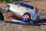 Encandilado por el sol, santiagueño protagonizó un accidente en Capital