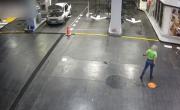 Se fue sin pagar y atropelló a dos mujeres en estación de servicio en Capital Federal