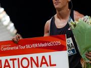 Elián Larregina, un rayo en Madrid: le ganó al dueño del récord mundial de los 400 metros, bajó otra vez los 45 segundos y logró otra plusmarca nacional
