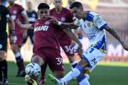 Rosario Central venció a Lanús con gol de Ángel Di María en la vuelta de los visitantes
