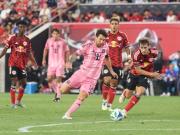 Messi la rompió en la paliza de Inter Miami sobre New York Red Bulls en la MLS: asistencia top y dos golazos, uno con gambeta sin tocarla