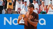 Darderi logró el título en Bastad y Juan Manuel Cerúndolo cayó en la final de Gstaad