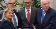 El juez Mahiques recibió un premio internacional a la carrera judicial