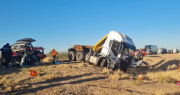 Fatal accidente: tres muertos y dos niñas en estado crítico tras un choque frontal en Ruta 38
