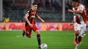 Quién es Santiago Lencina, la joya chaqueña que brilló con un doblete en la goleada de River a Instituto