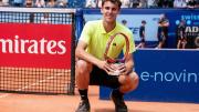 Juan Manuel Cerúndolo no pudo con Bublik en la final del ATP 250 de Gstaad
