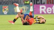 Jugador de Wilster será operado por una fractura frontal de cráneo