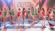 Mega susto en la semifinal de Miss Universe Latina: participante sufre una caída peligrosa