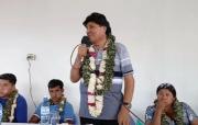 Evo revela que UCS le propuso que sea su candidato a vicepresidente
