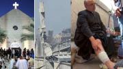 El cura Gabriel Romanelli denunció que el bombardeo a su iglesia fue un “impacto directo”