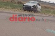 Dos mujeres se salvaron de milagro tras volcar un automóvil en ruta 92