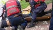 EN FOTOS: Hombre cayó desde el puente Los Anauco en Caracas, estaba a una altura de 10 metros