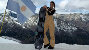 Pampita disfruta de la nieve en Villa La Angostura tras su ruptura con Martín Pepa