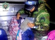 Descubren cargamento de marihuana oculto en ropa durante control en Locotal