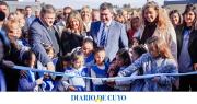 Orrego inauguró un nuevo edificio de educación inicial en 25 de Mayo