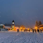 En videos y fotos, cómo se recibió la nieve en Bariloche, San Martín de los Andes, La Angostura y más