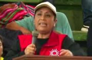 Fiscalía de Cochabamba anuncia que volverá a citar a Ruth Nina para declarar