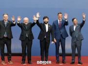Boric encabezó una cumbre con mandatarios de la región: La democracia está amenazada