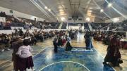 Encuentro folclórico solidario en el complejo municipal