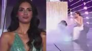 VIDEO: el impactante accidente de una participante de “Miss Universe Latina”