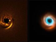 Astrónomos observaron cómo un planeta recién nacido esculpe el polvo que le rodea