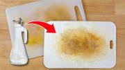 Coloca las tablas de alimentos en agua con vinagre y espera a ver los resultados: un truco increíble