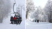 ¡Justo a tiempo! Llegó la nieve y le cambió la cara al cerro Chapelco