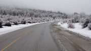 Semana con ola polar en Neuquén: Ruta 40, la más afectada por nieve y hielo