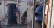 “Estás filmada, rata”: el video de un hombre que intentó robar y escapó de una casa en Chimbas