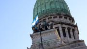 Una senadora ofrece su baño para que usen las fuerzas de seguridad en el Congreso